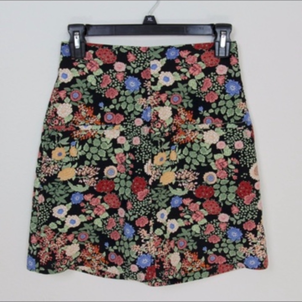 Floral Patterned Skirt